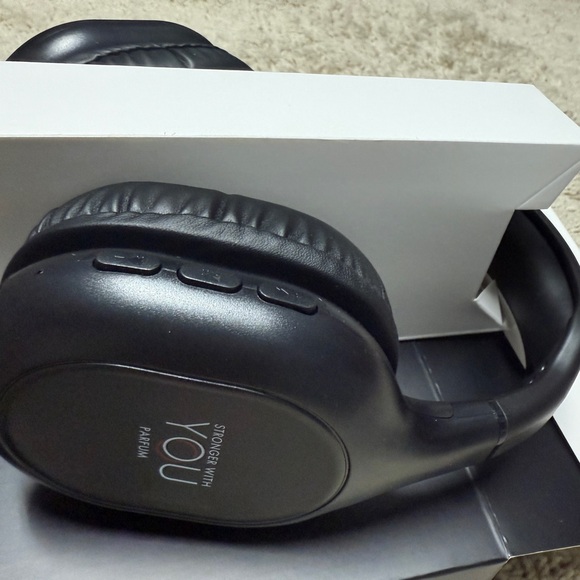 Emporio Armani Black Over-Ear Headphones